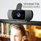 NÖRDIC USB Webcam Full HD1080P 30fps med mikrofon 2Megapixel