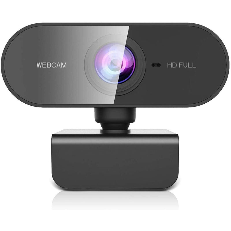 NÖRDIC USB Webcam Full HD 1080p 30fps med mikrofon roterbar 360grader bas och 45grader tilt 2MP