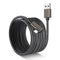 NÖRDIC VR Link kabel 3m USB3.2 Gen1 USB-C till A 5Gbps 3A snabb laddning Oculus Quest 2 Super Speed USB Link Cable