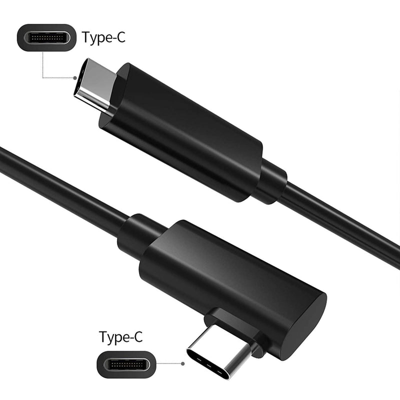 NÖRDIC VR Link kabel 3m USB3.2 Gen1 USB-C till C 5Gbps 3A snabb laddning Oculus Quest 2 Super Speed USB Link Cable