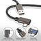 NÖRDIC VR Link kabel 7m USB3.2 Gen1 USB-C till A 5Gbps 3A snabb laddning Oculus Quest 2 Super Speed USB Link Cable