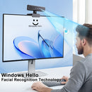 NÖRDIC Windows Hello Webbkamera 2592×1944p 30FPS 5MP med ansiktsigenkännings-teknik