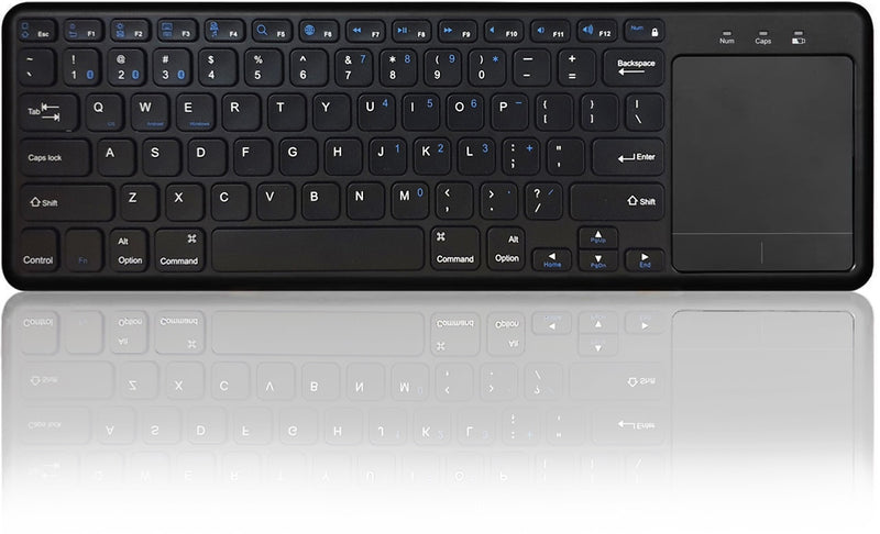 NÖRDIC trådlös 2,4G Tangentbord med pekplatta 78 tangenter IOS Android Windows Arabisk layout