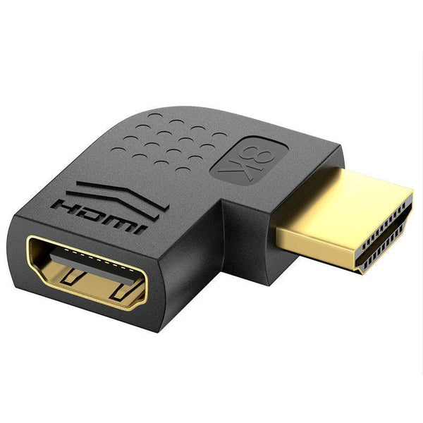 NÖRDIC vinklad HDMI 2.1 adapter 8K60Hz 4K120Hz HDR