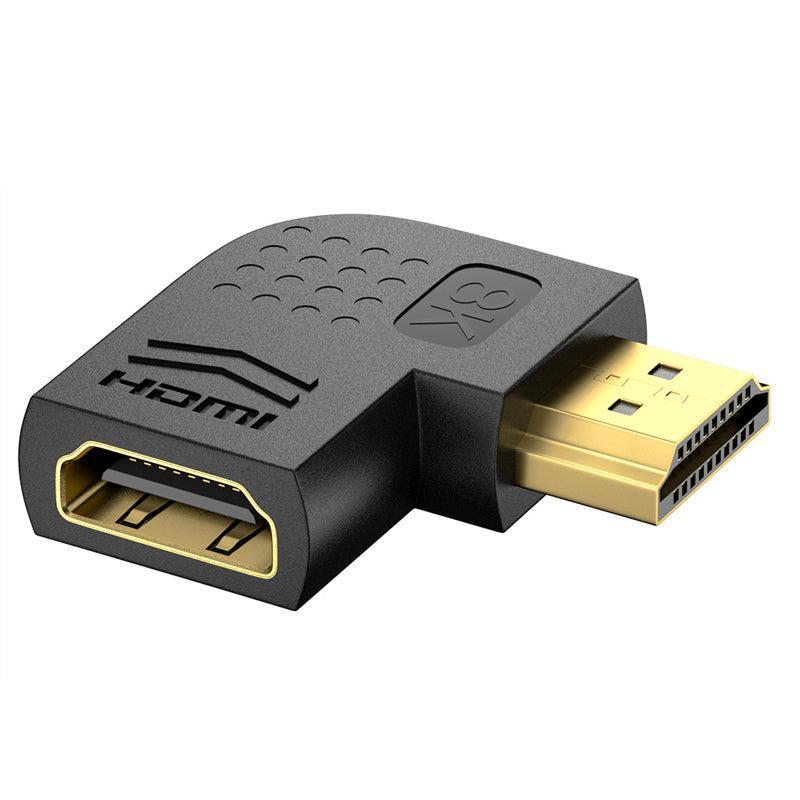 NÖRDIC vinklad HDMI 2.1 adapter 8K60Hz 4K120Hz HDR