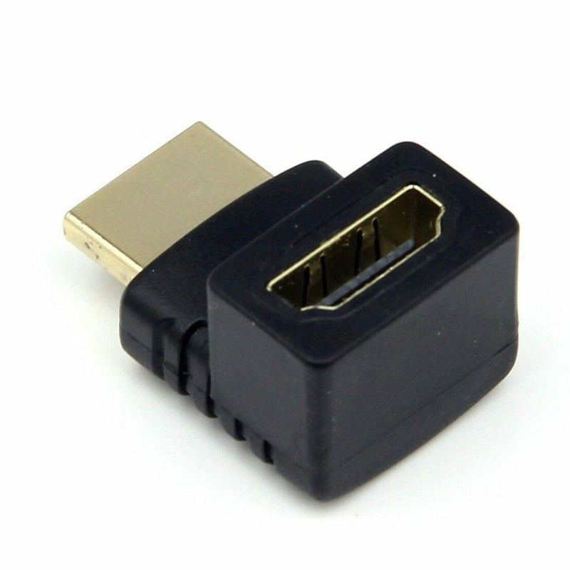 NÖRDIC vinklad HDMI 4K adapter hane till hona 90 grader