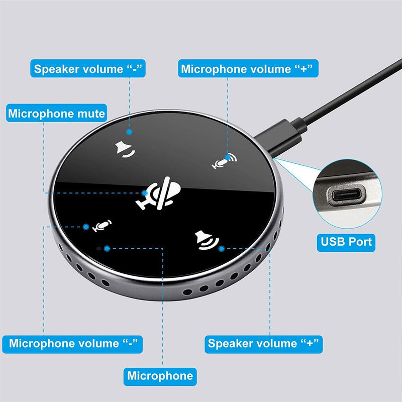 Omni-directional USB mikrofon Plug and Play