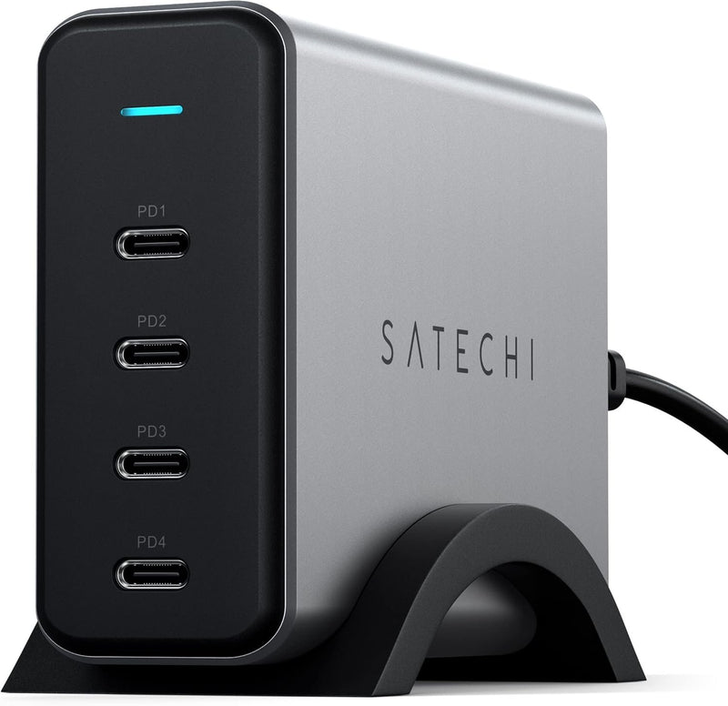 Satechi 165W USB-C 4-Port PD GaN-laddare