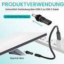 Starlink Mini Adapter USB-C PD100W Female to DC 5.5x21mm Waterproof