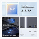 UGREEN NASync DH4300 Plus 4 Bay NAS for Home, Office and Teams (without HDD)