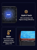 UGREEN Nexode 100W GaN USB-C 4-portars laddare, för MacBook Pro/Air, iPad Pro, iPhone 17/16/15-serien, Galaxy S25/S24, Pixel 10/9, Steam Deck, Pixelbook