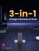 UGREEN Nexode 65W USB-C 3-Port PD Charger Supports PPS GaN II