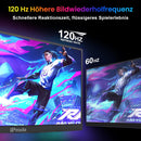 USB 18.5 "Portable Monitor 100% sRGB, 120Hz Portable Gaming Monitor 1080P