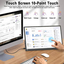 USB Touchscreen Portable Monitor 15.6" for Laptop, FHD 1080P IPS