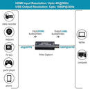 Video capture USB 2.0 HDMI 4K 30Hz