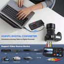 Video to Digital Recorder Standalone for Recording VHS Tapes, VCR, DVR, DVD, Hi8, DV Player, RCA, CVBS, TV Box, Camcorder, Gaming Consoles to USB SD Card