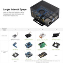 Waveshare industriellt metallchassi (D) för Raspberry Pi 5