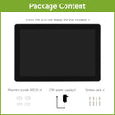 Waveshare Industrial HMI All-in-One 10.1 Inch Touch Display, Compatible with Raspberry Pi 4 (Included), Supports Dual 4K HDMI Output,