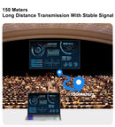 Wireless HDMI Extender 150m Transmitter/Receivers 4K HD 5G Wifi for Laptop to TV PC Monitor Projector