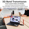 Wireless HDMI Extender Transmitter & Receiver 150m Long Range, 1080P@60Hz Full HD, 1TX to 1RX, 5.8G Wireless HDMI Plug & Play
