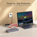 iDock B12 8K Dual Monitor Gaming KVM Docking Station for 1 Laptop & 1 Desktop with 2.5GbE