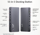 iDock B12 8K Dual Monitor Gaming KVM Docking Station for 1 Laptop & 1 Desktop with 2.5GbE