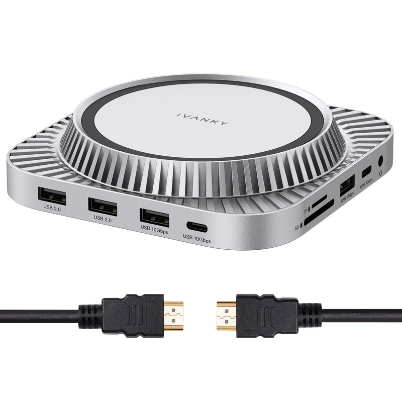 iVANKY 1 to 13 ports FusionDock 3 for MacMini M4 4K60Hz/120Hz